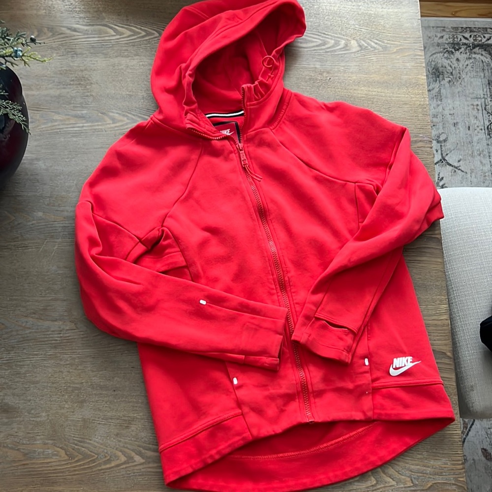 Women’s Nike zip up, red, XS